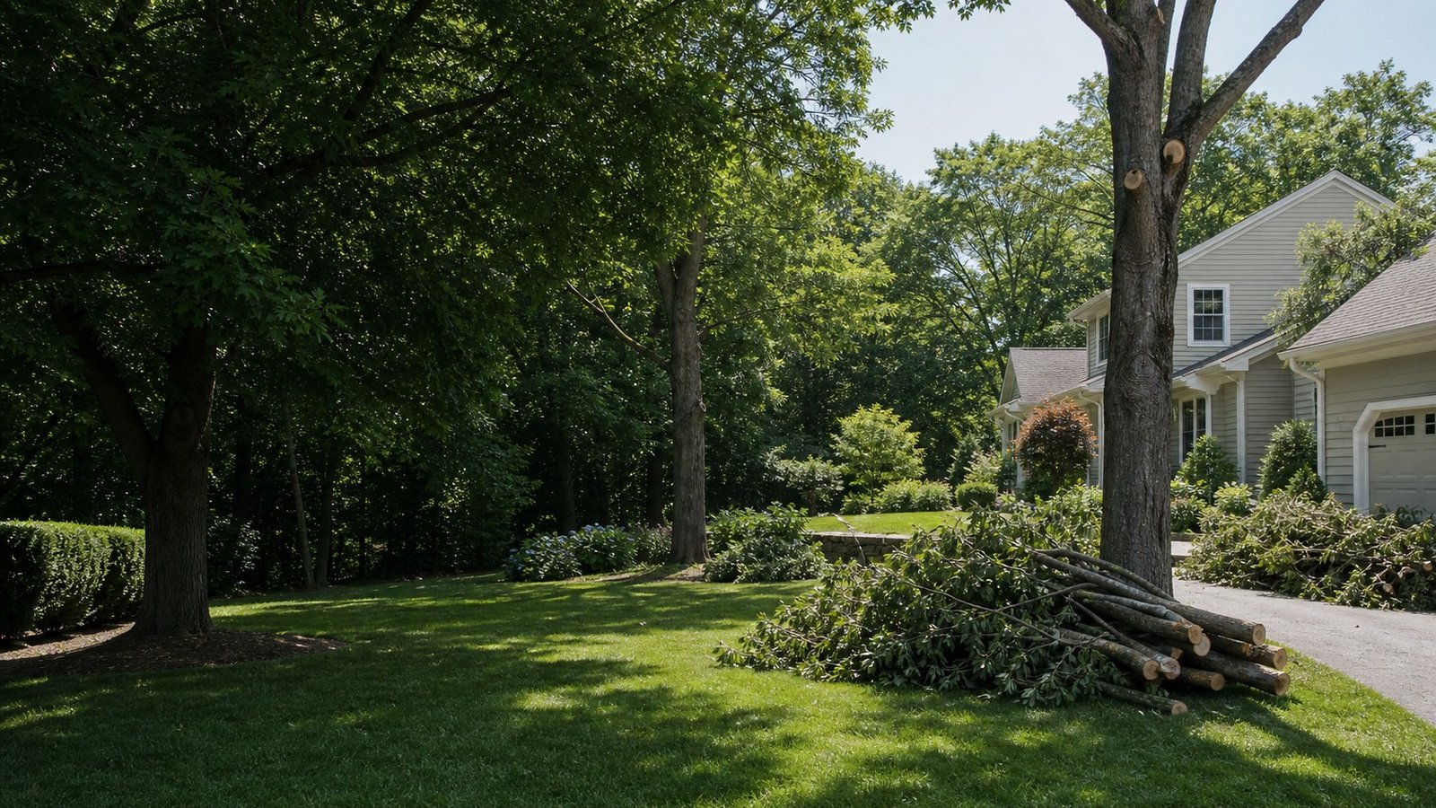 Tree Removal and Trimming Warning Signs